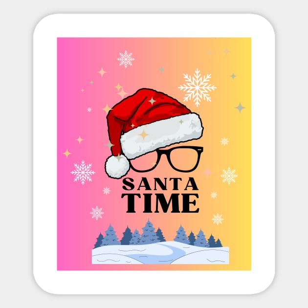 Christmas of the Santa time Sticker by Zcience